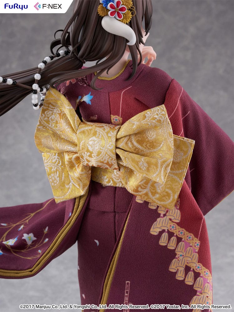 Azur Lane F:Nex PVC Statue 1/4 Mikasa blue flower komachi Ver. Japanese Doll 43 cm