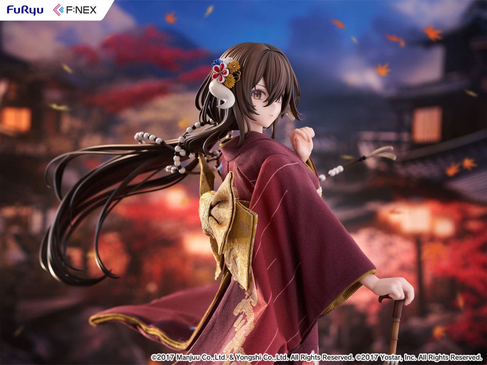 Azur Lane F:Nex PVC Statue 1/4 Mikasa blue flower komachi Ver. Japanese Doll 43 cm