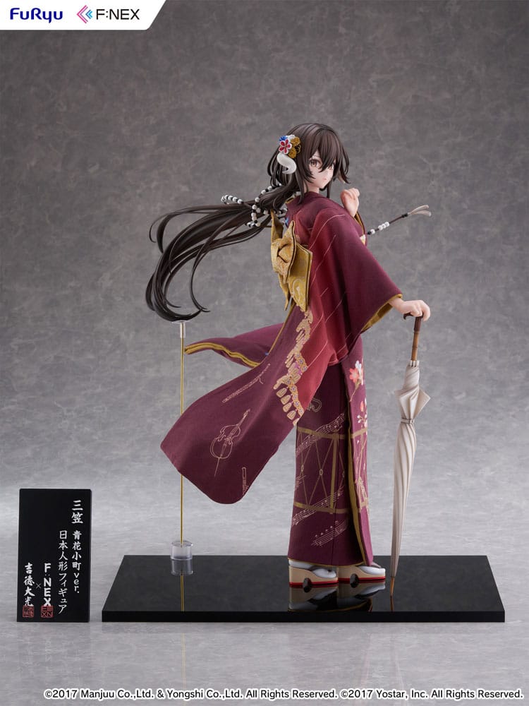 Azur Lane F:Nex PVC Statue 1/4 Mikasa blue flower komachi Ver. Japanese Doll 43 cm