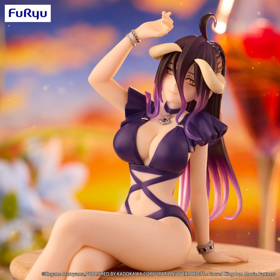 Albedo (Overlord) Noodle Stopper, Swimsuit Dark Purple Color Version