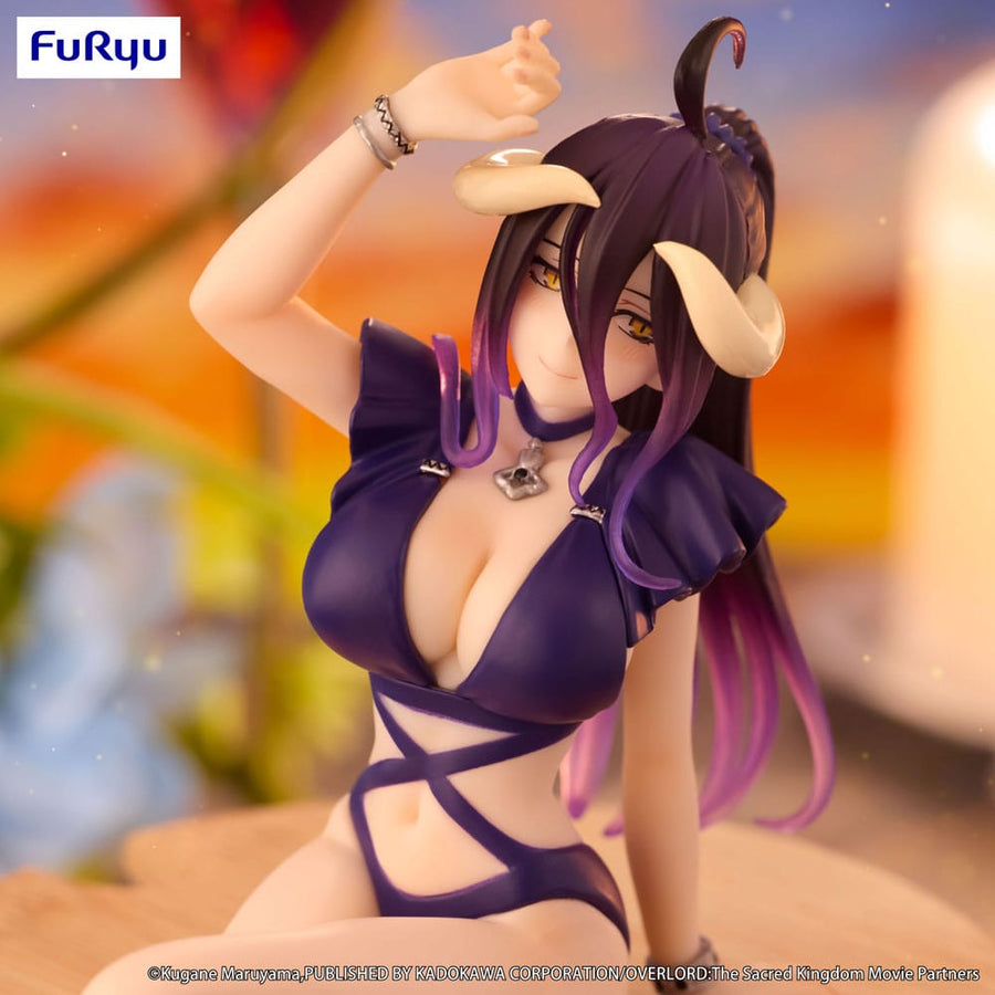 Albedo (Overlord) Noodle Stopper, Swimsuit Dark Purple Color Version
