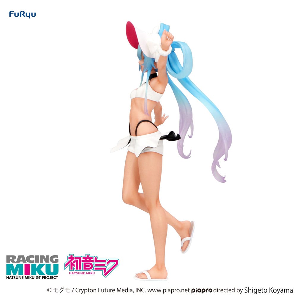 Hatsune Miku (Vocaloid) Hatsune Miku GT Project, Trio-Try-iT, Racing Miku 2024 Summer Holiday Version