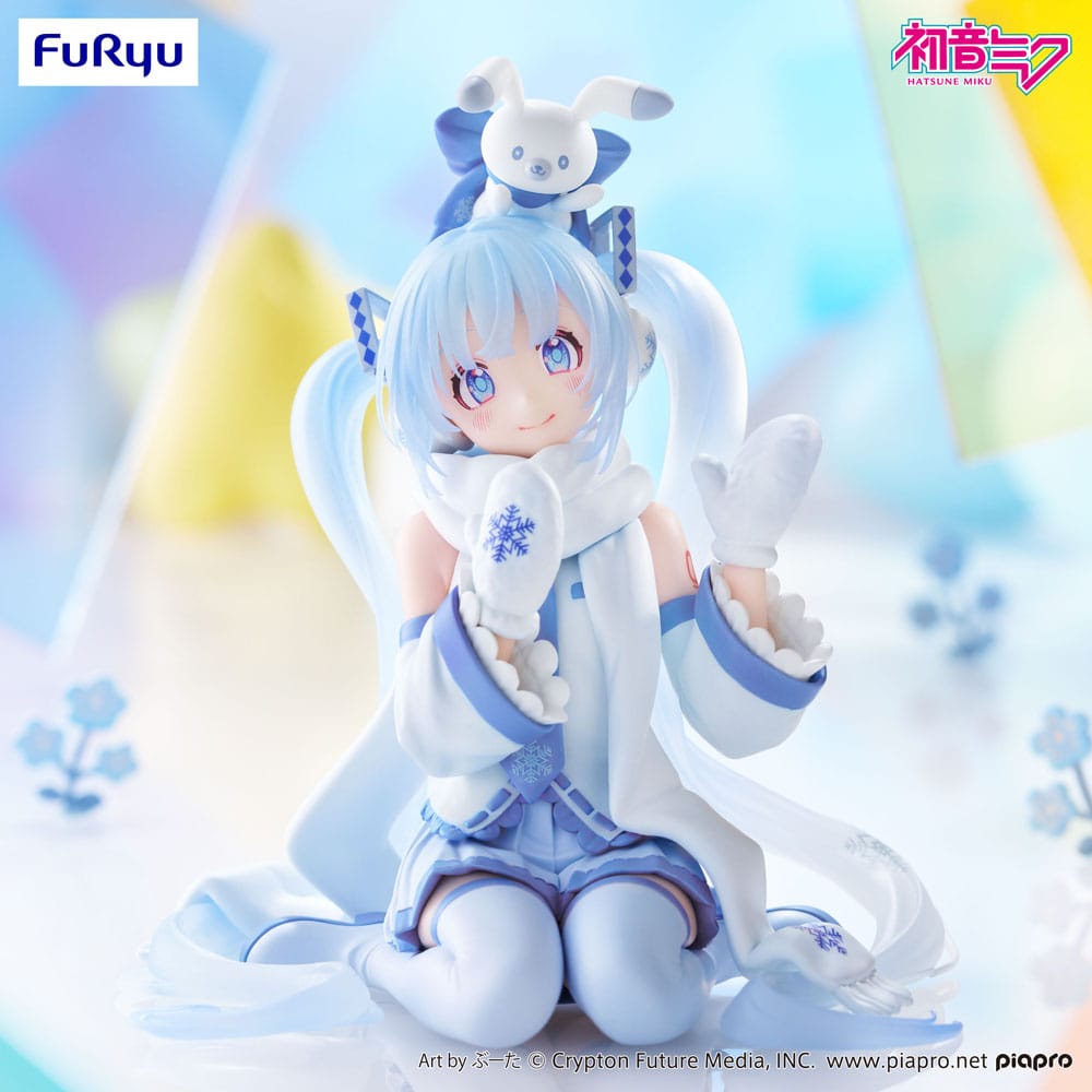 Hatsune Miku Noodle Stopper PVC Statue Snow Miku Sky Town 10th Ver. 15 cm