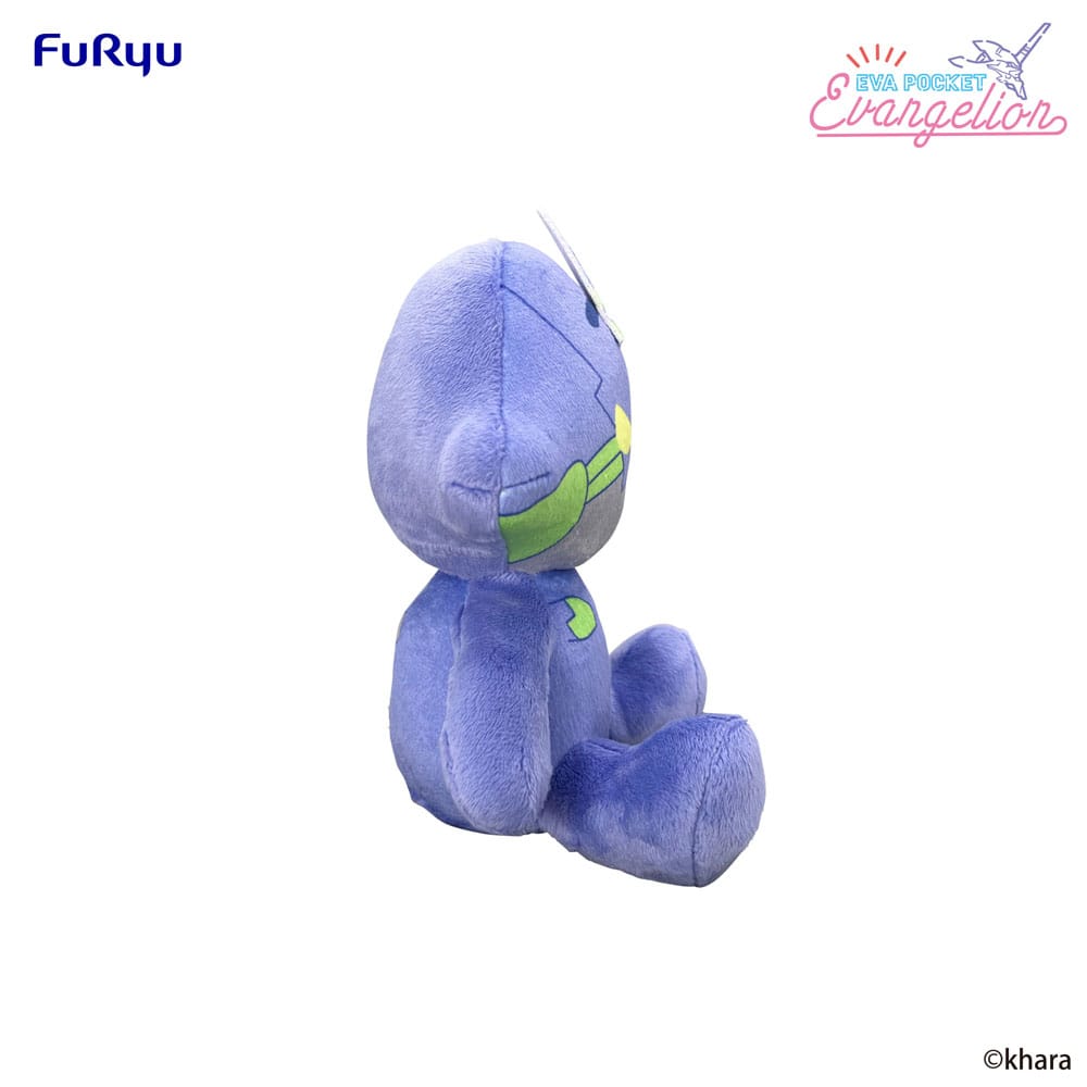 Neon Genesis Evangelion Eva Pocket Plush Figure Evangelion Test Type-01 17 cm