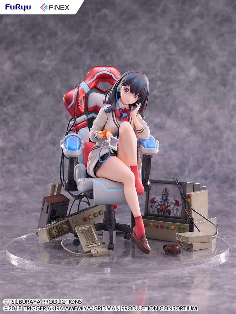 SSSS. Gridman Universe F:NEX PVC Statue Rikka Takarada Gaming Chair Ver. 19 cm