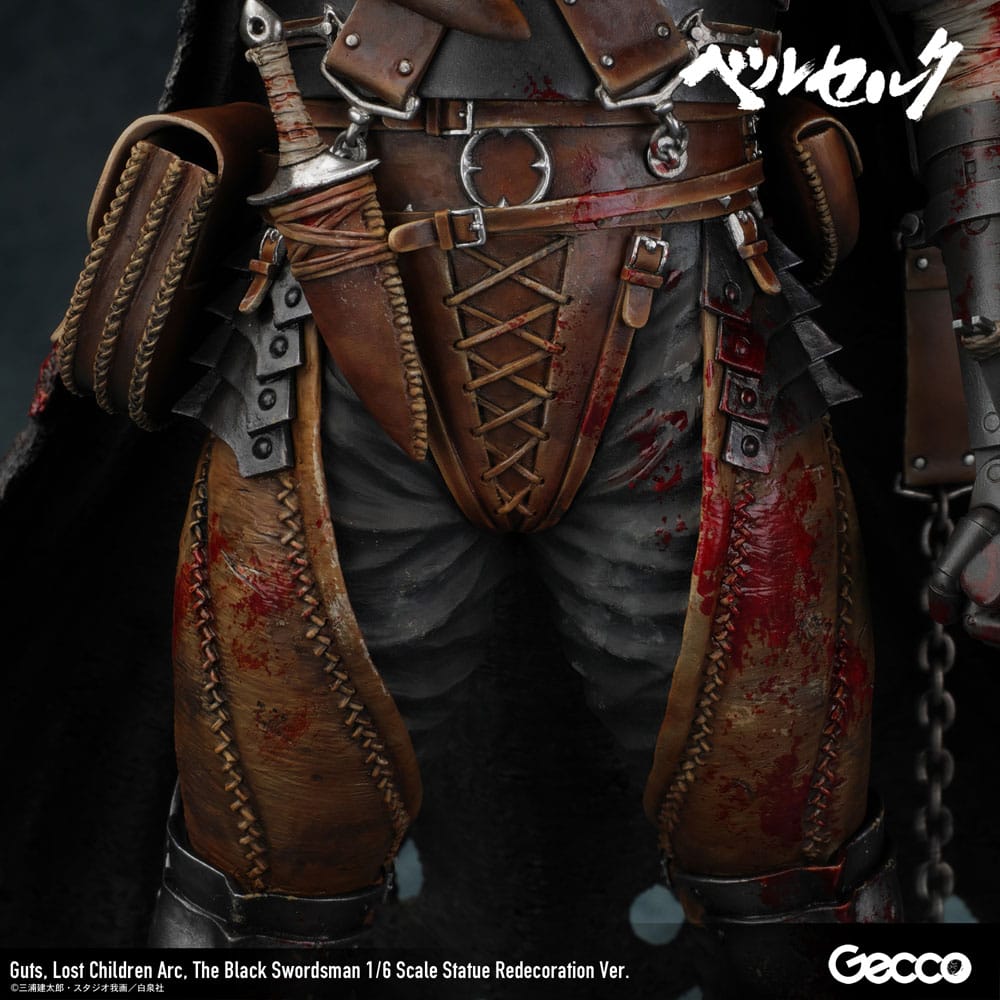 Berserk Statue 1/6 Guts Lost Children Arc The Black Swordsman Redecoration Ver. 38 cm