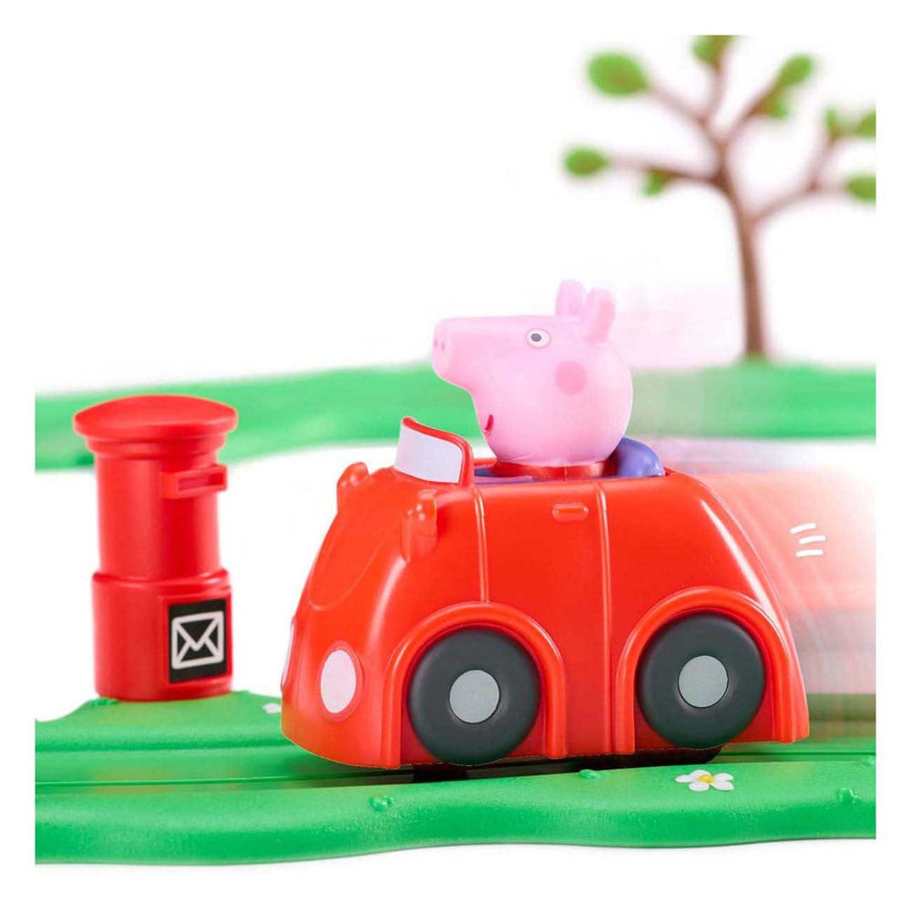 Peppa Pig Whizz Around Peppa's Little Red Car Set