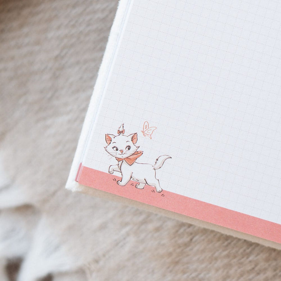The Aristocats Premium Plush Notebook A5 Bonjour Marie