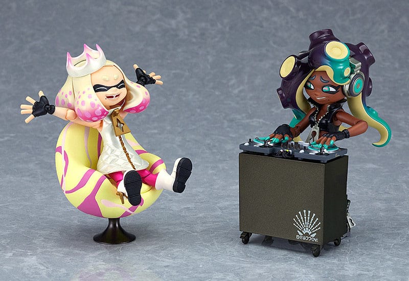 Splatoon 2 Figma Action Figures Off the Hook Pearl & Marina 9 - 10 cm