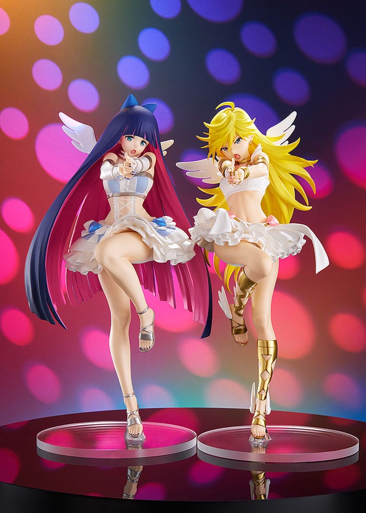Panty & Stocking with Garterbelt Pop Up Parade PVC Statues 2-Pack Panty & Stocking Set: Repent Ver. L Size 21 cm