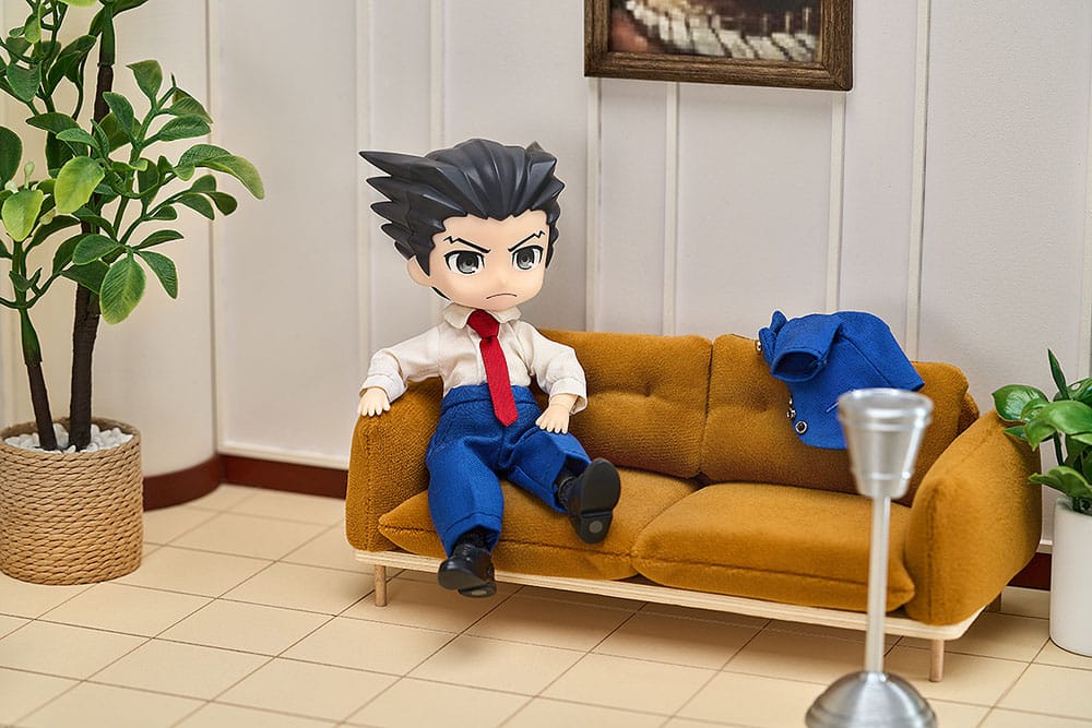 Ace Attorney Nendoroid Doll Action Figure Phoenix Wright 14 cm