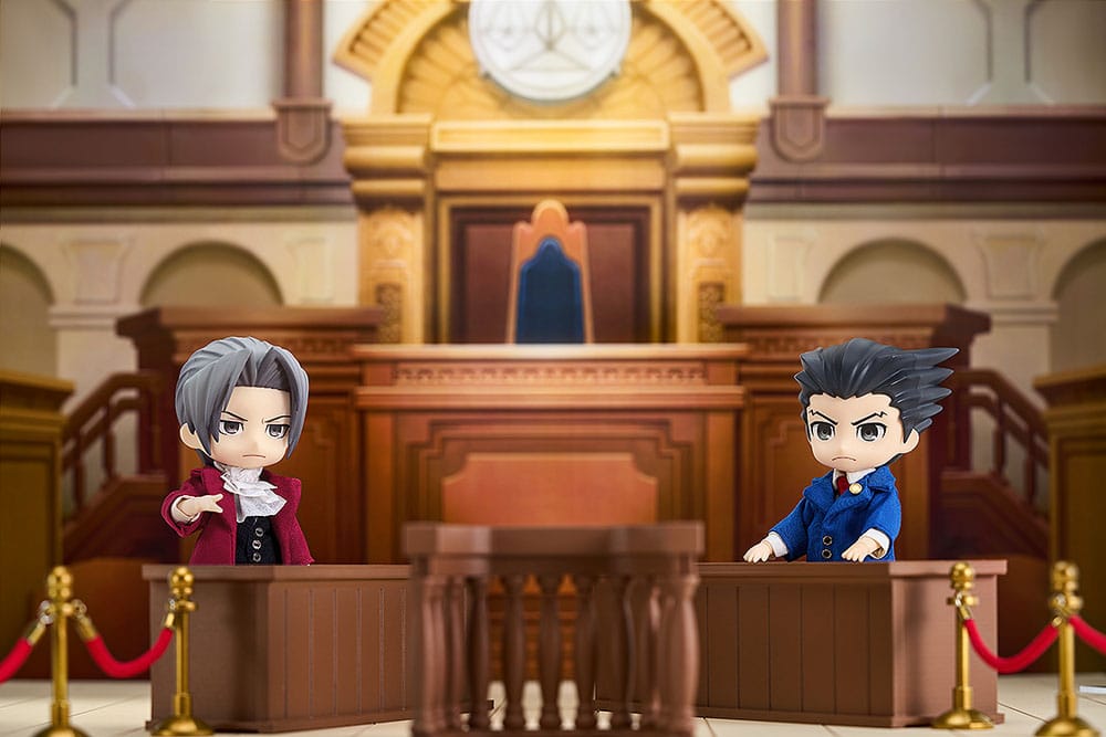 Ace Attorney Nendoroid Doll Action Figure Miles Edgeworth 14 cm
