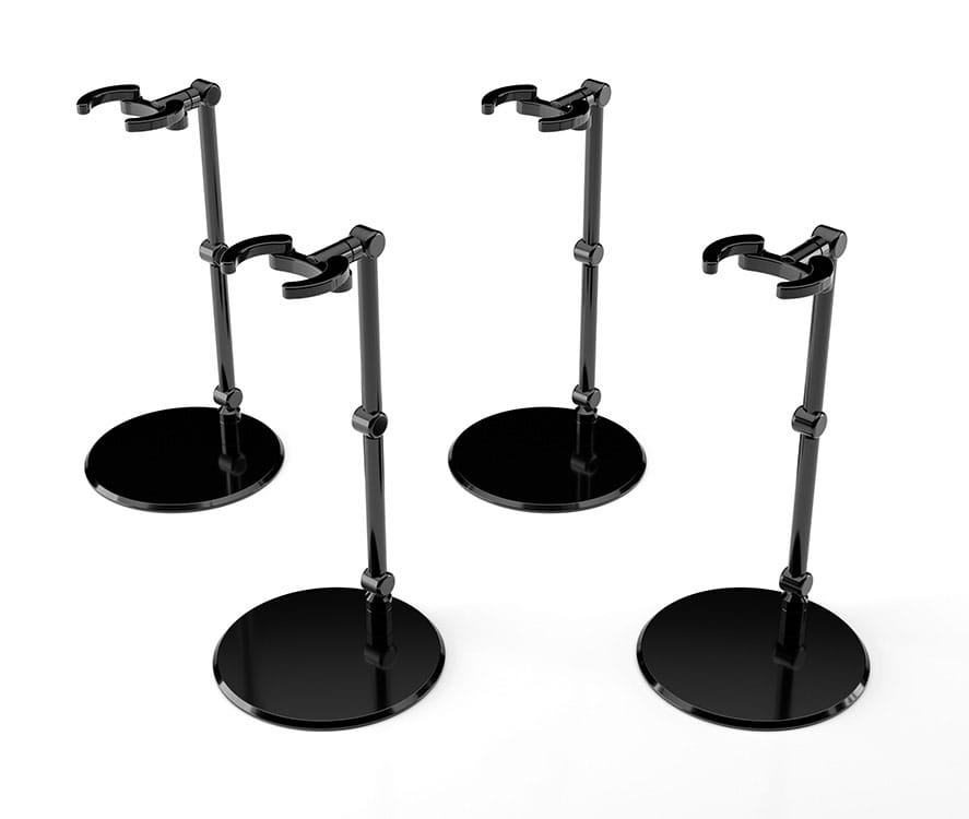 The Simple Stand Mini Nendoroid More for Mini Figures & Models mini Black 4er-Pack