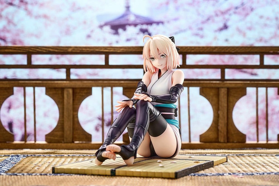 Fate/Grand Order PVC Statue 1/7 Saber Class servant Okita Souji Final Ascension Ver. 14 cm