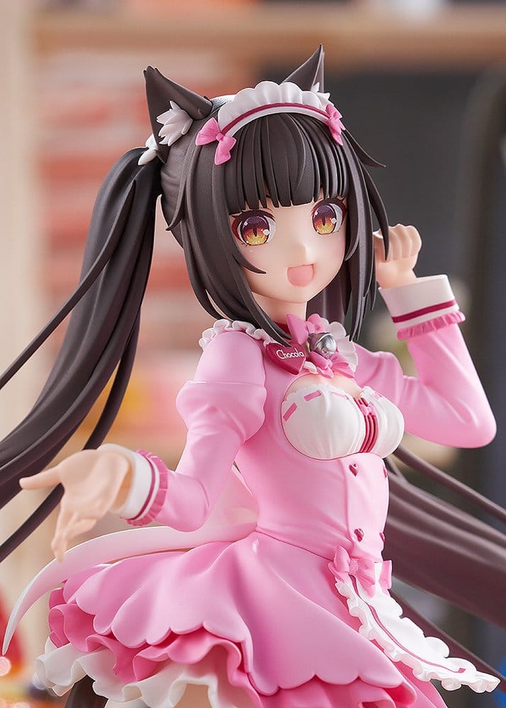 Nekopara Sekai Connect Pop Up Parade PVC Figure Chocola: Winter Clothes Ver. L Size 22 cm