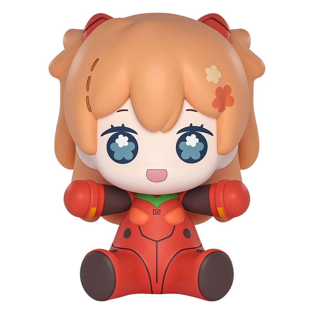 Asuka Shikinami Langley (Neon Genesis Evangelion: Rebuild of Evangelion) Huggy Good Smile Chibi Figure, Plugsuit Version