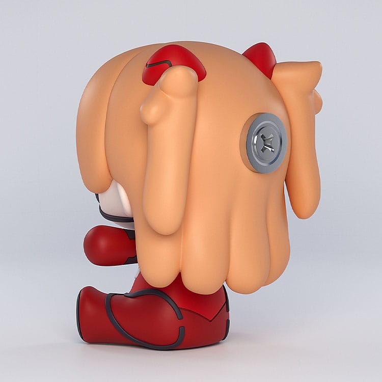 Asuka Shikinami Langley (Rebuild of Evangelion) Huggy Good Smile Chibi Figure, Eye Patch Version
