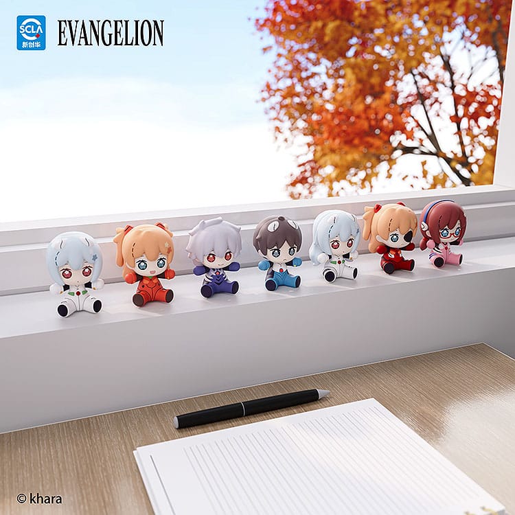 Asuka Shikinami Langley (Rebuild of Evangelion) Huggy Good Smile Chibi Figure, Eye Patch Version