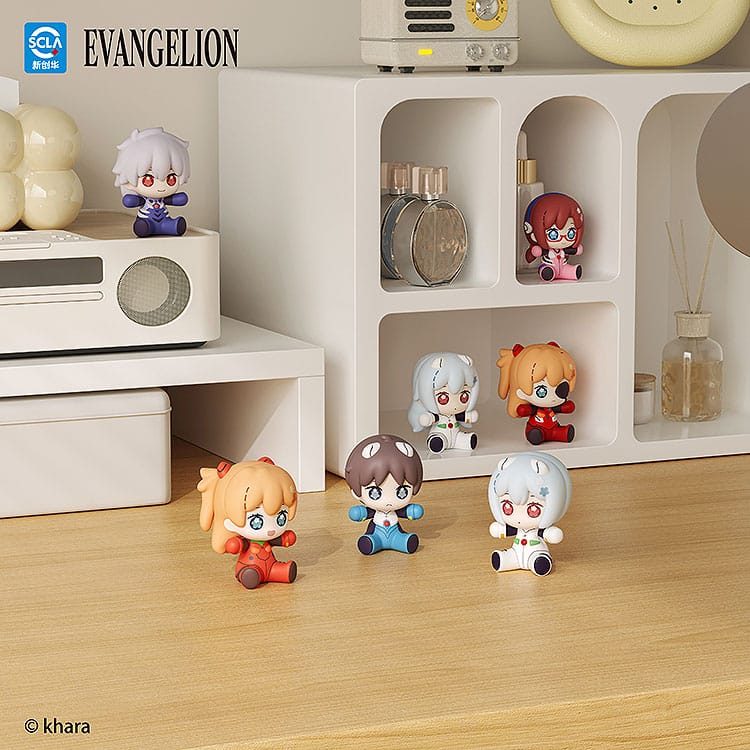 Asuka Shikinami Langley (Rebuild of Evangelion) Huggy Good Smile Chibi Figure, Eye Patch Version
