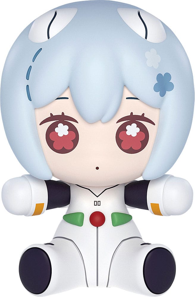 Rei Ayanami (Neon Genesis Evangelion: Rebuild of Evangelion) Huggy Good Smile Chibi Figure, Plugsuit Version