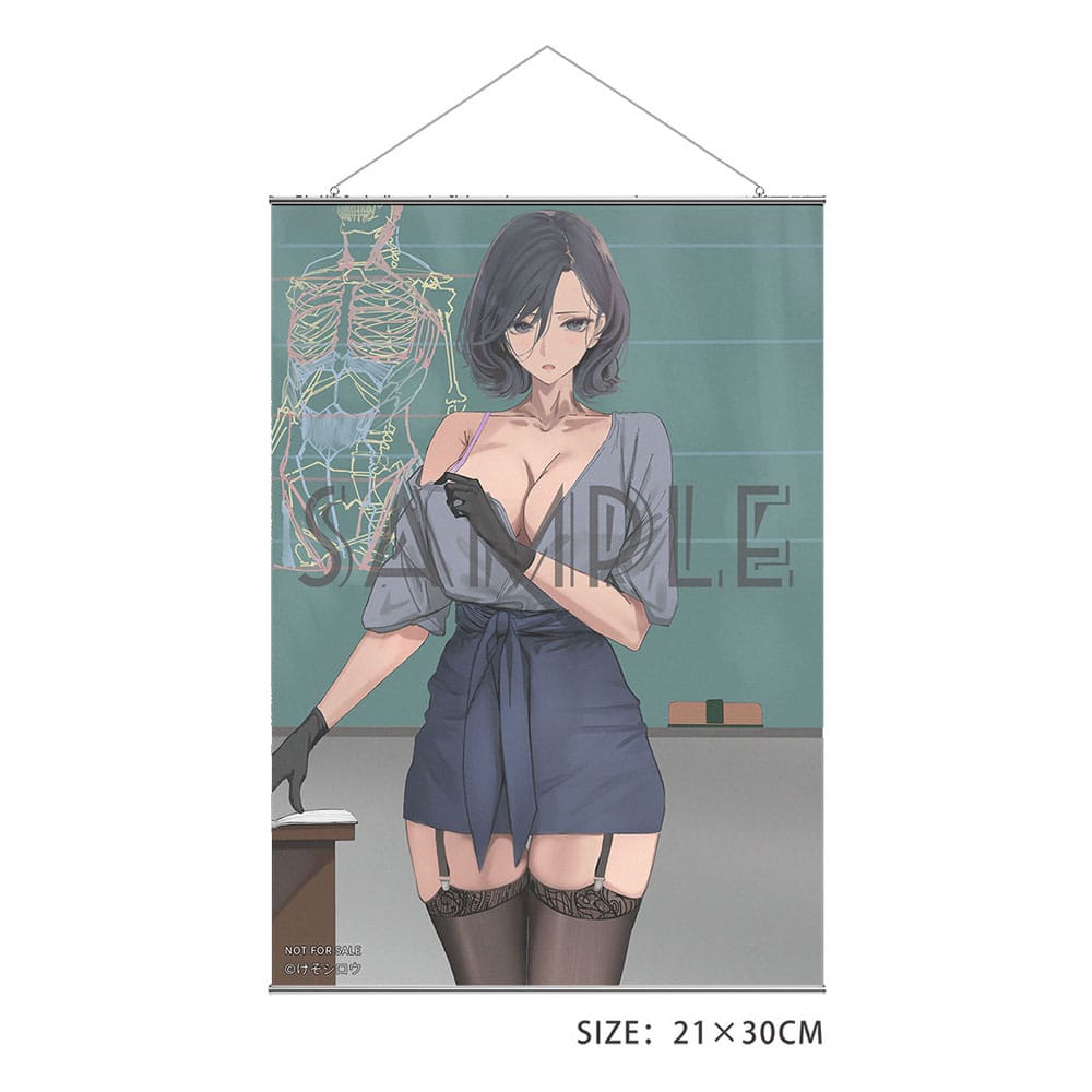 Toutotsu ni Nugidasu Tennen Bijutsu Kyoushi Rumi (Original Character) Illustration by Keso Shirou