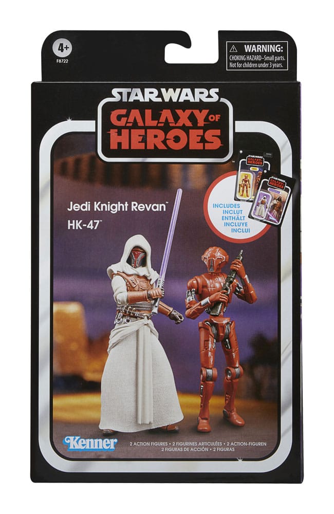 Removed from HEO - Star Wars - Galaxy of Heroes Vintage Collection Action Figure 2-Pack - Jedi Knight Revan & HK-47
