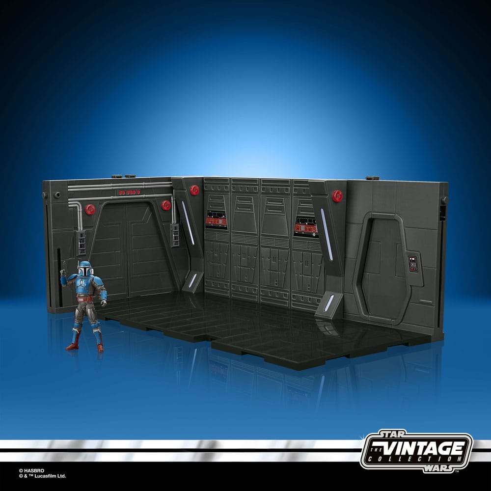 Star Wars -The Mandalorian Vintage Collection - Tantive IV Hallway with Mandalorian Privateer Figure