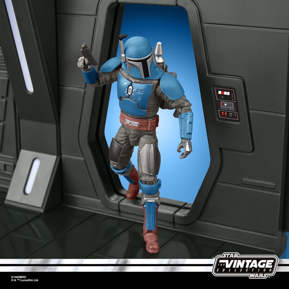 Star Wars -The Mandalorian Vintage Collection - Tantive IV Hallway with Mandalorian Privateer Figure