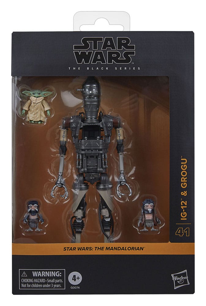 Star Wars - The Mandalorian Black Series Action Figure 2-Pack - IG-12 & Grogu