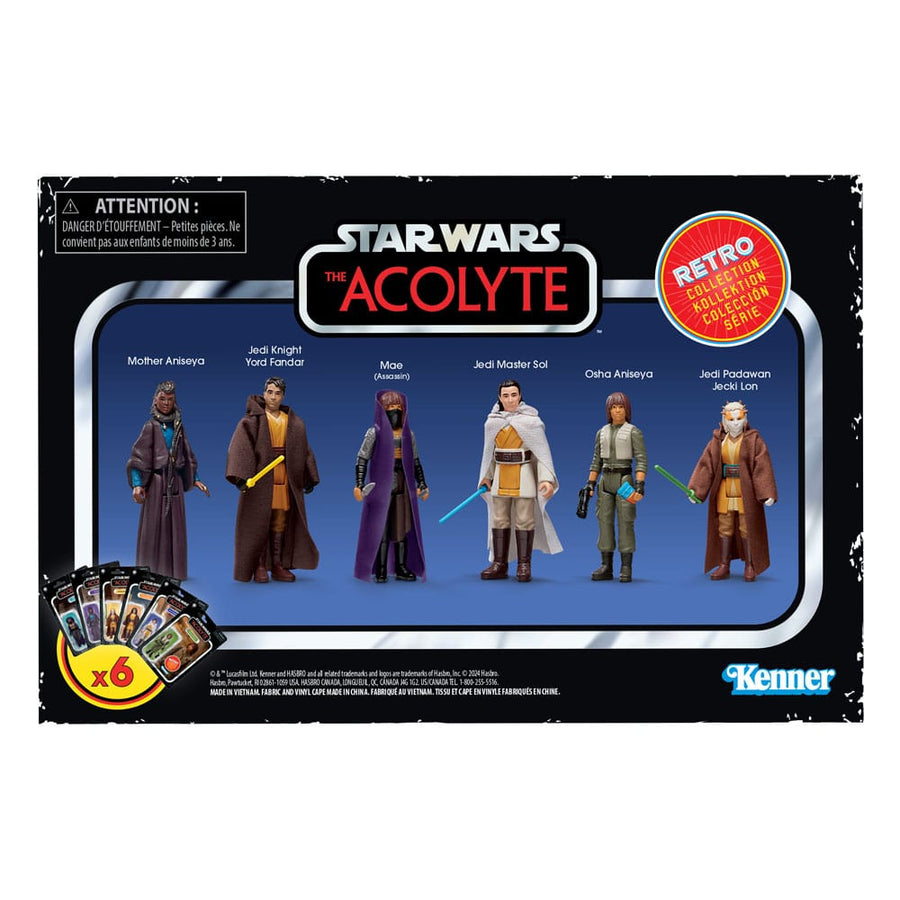 Star Wars: Acolyte Retro Collection Action Figure 6-Pack 10 cm