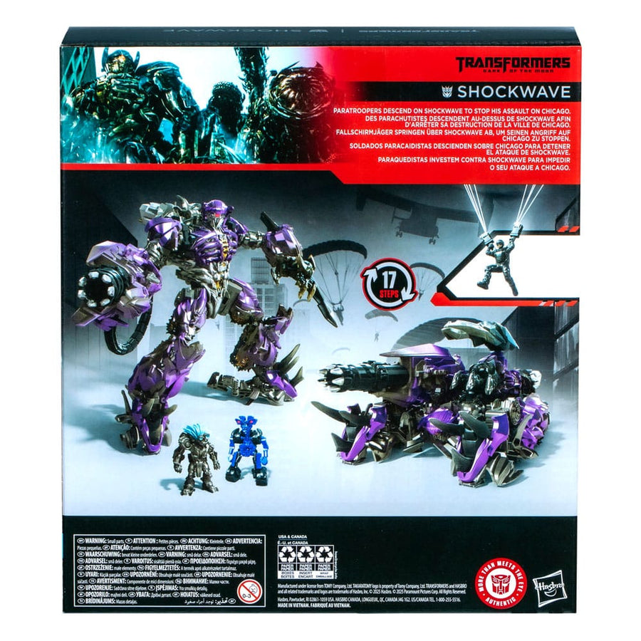 Transformers: Dark of the Moon Studio Series Leader Class Action Figure Shockwave 21 cm