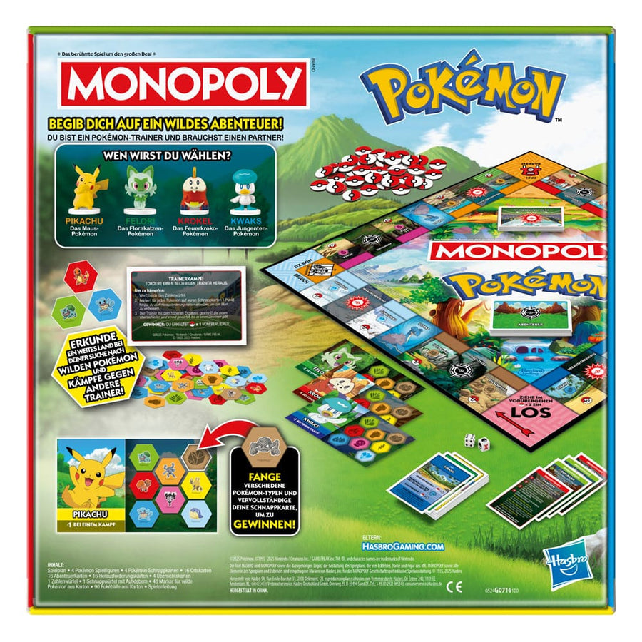 Pokémon Board Game Monopoly *German Version*