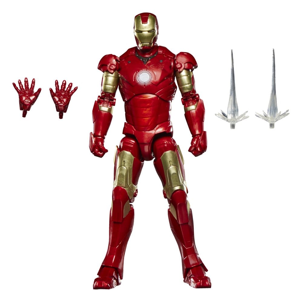 Iron Man Marvel Legends Series Action Figure Iron Man Mark III 15 cm