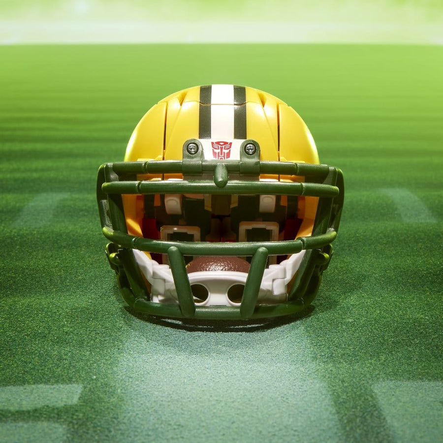 Transformers x NFL Action Figure Green Bay Packers: Tundra Prime 14 cm