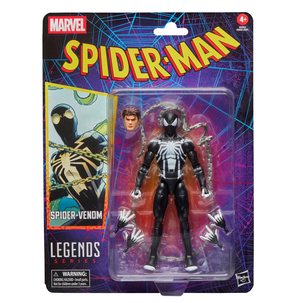 Spider-Man Marvel Legends Retro Action Figure Spider-Venom 15 cm