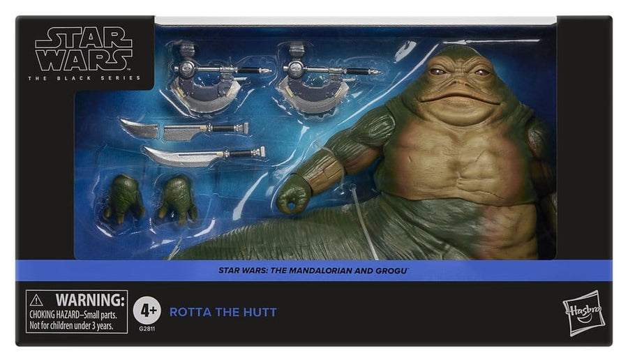 Star Wars: The Mandalorian and Grogu Black Series Action Figure Rotta the Hutt 17 cm