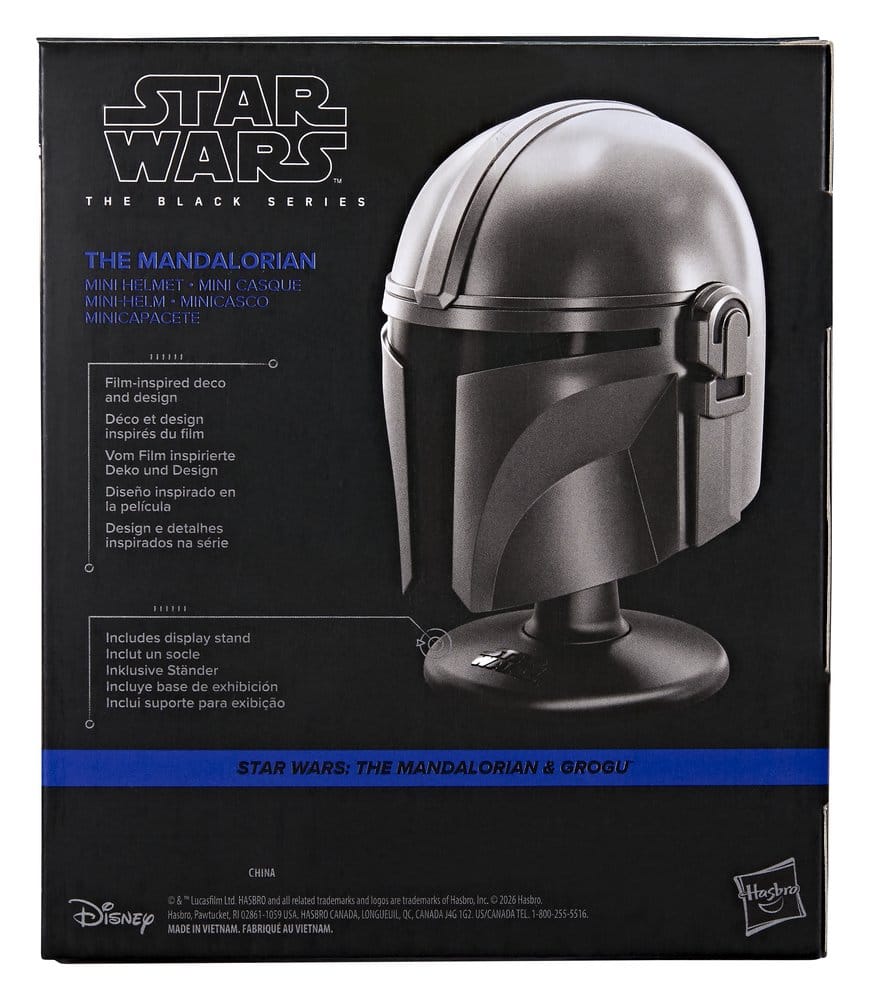 Star Wars: The Mandalorian & Grogu Black Series Mini Helmet The Mandalorian