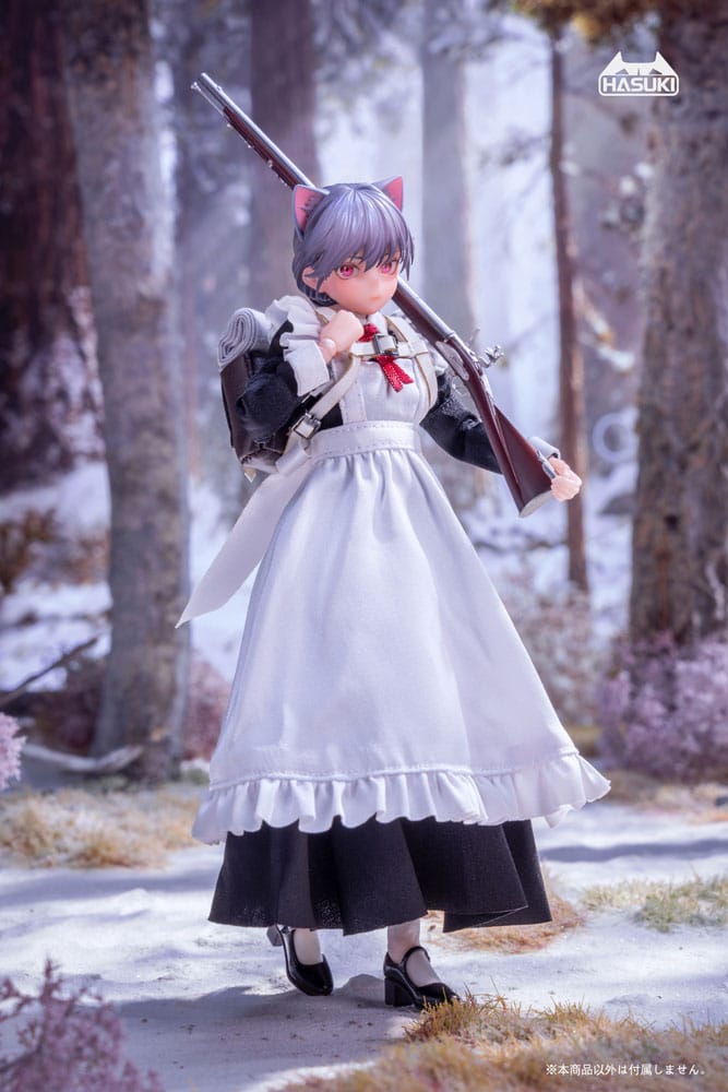 Pocket Art Action Action Figure 1/12 PA010 Maid Gunner FKEY 15 cm