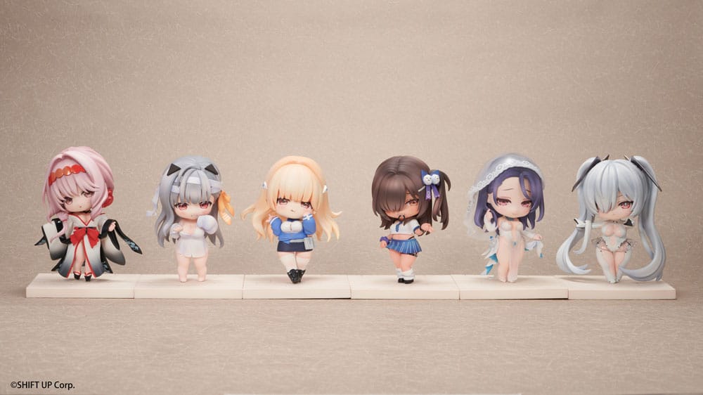 Goddess of Victory: Nikke SAC Series Mini Figures 6-Pack Chibi Vol. 3 10 cm