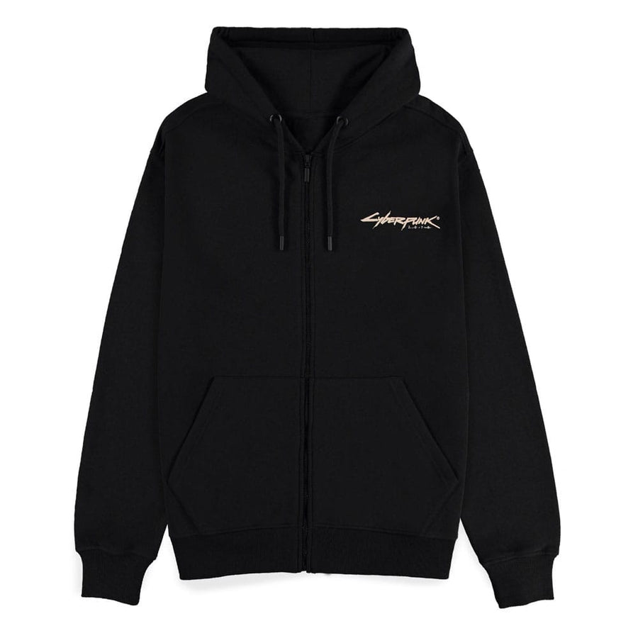 Cyberpunk 2077 Zipper Hoodie Night City Size S