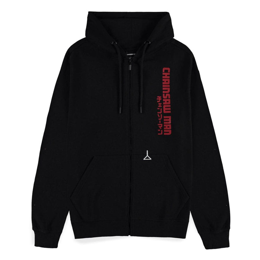 Chainsaw Man Zipper Hoodie Chainsaw Devil Size M