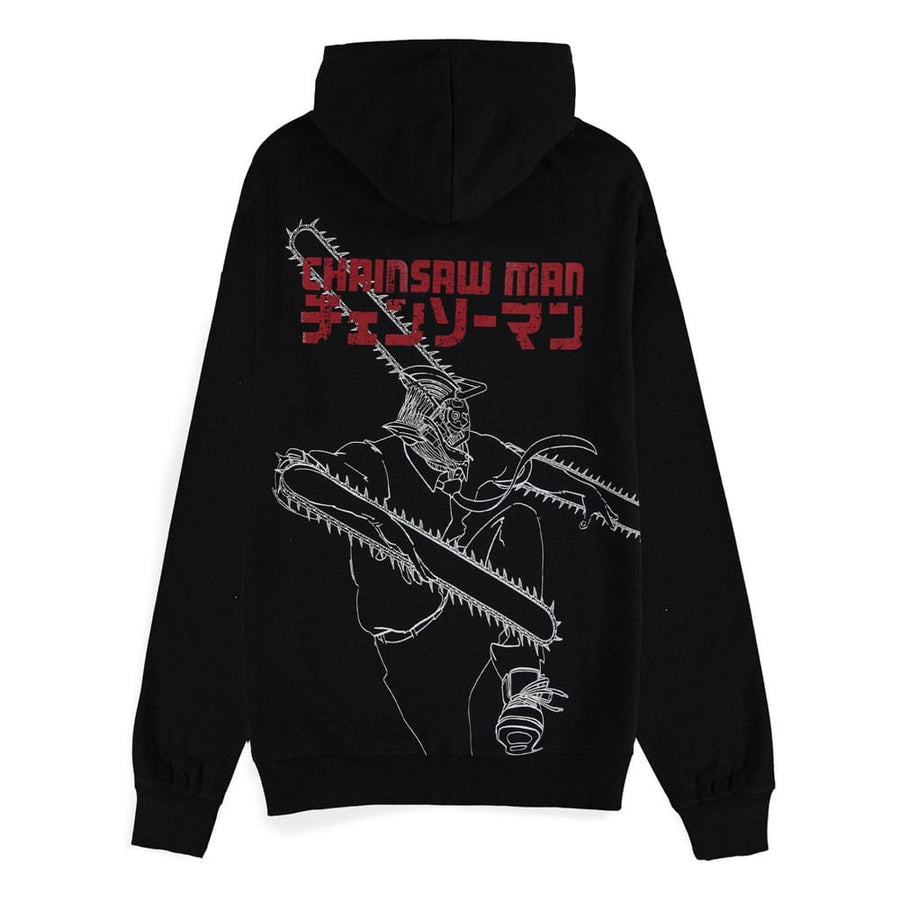 Chainsaw Man Zipper Hoodie Chainsaw Devil Size M