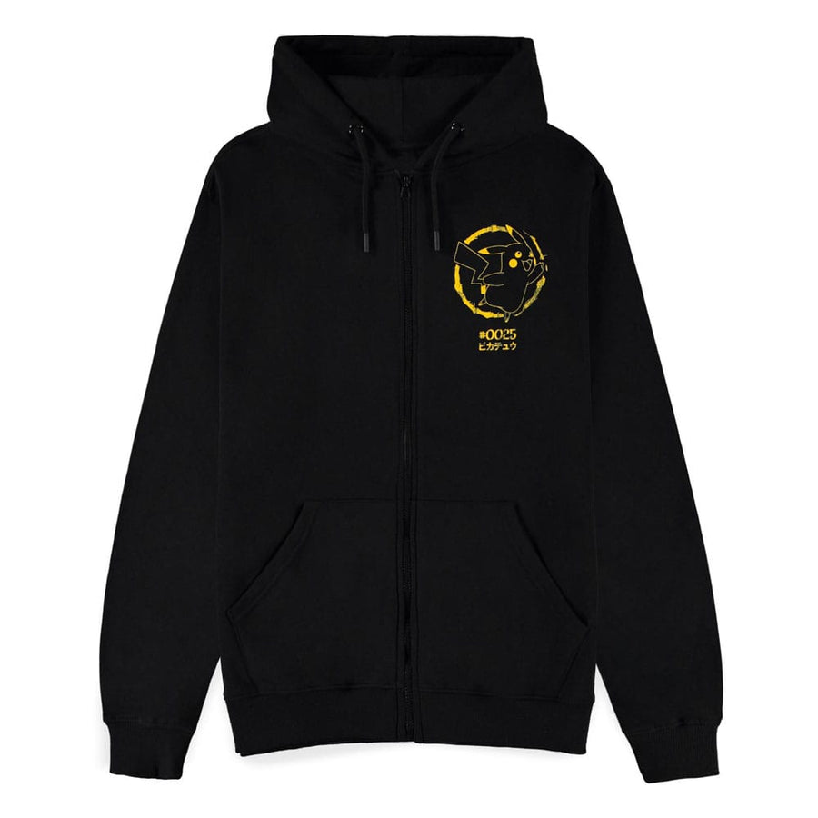 Pokémon Zipper Hoodie Pikachu Thunderstrike Size S