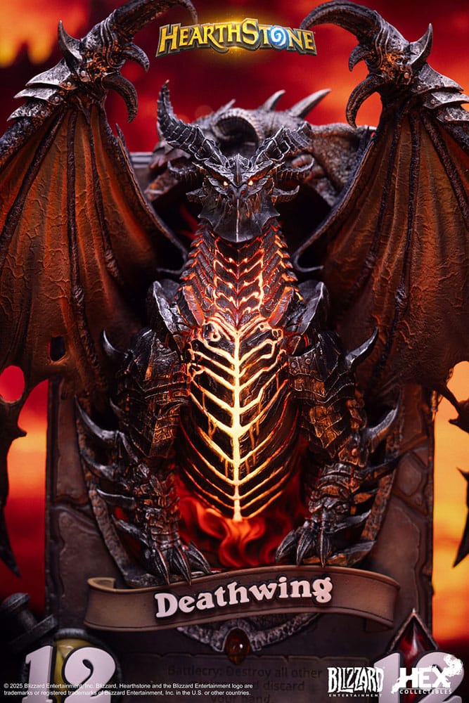 Hearthstone 3D Art Frame Statue Deathwing 34 cm