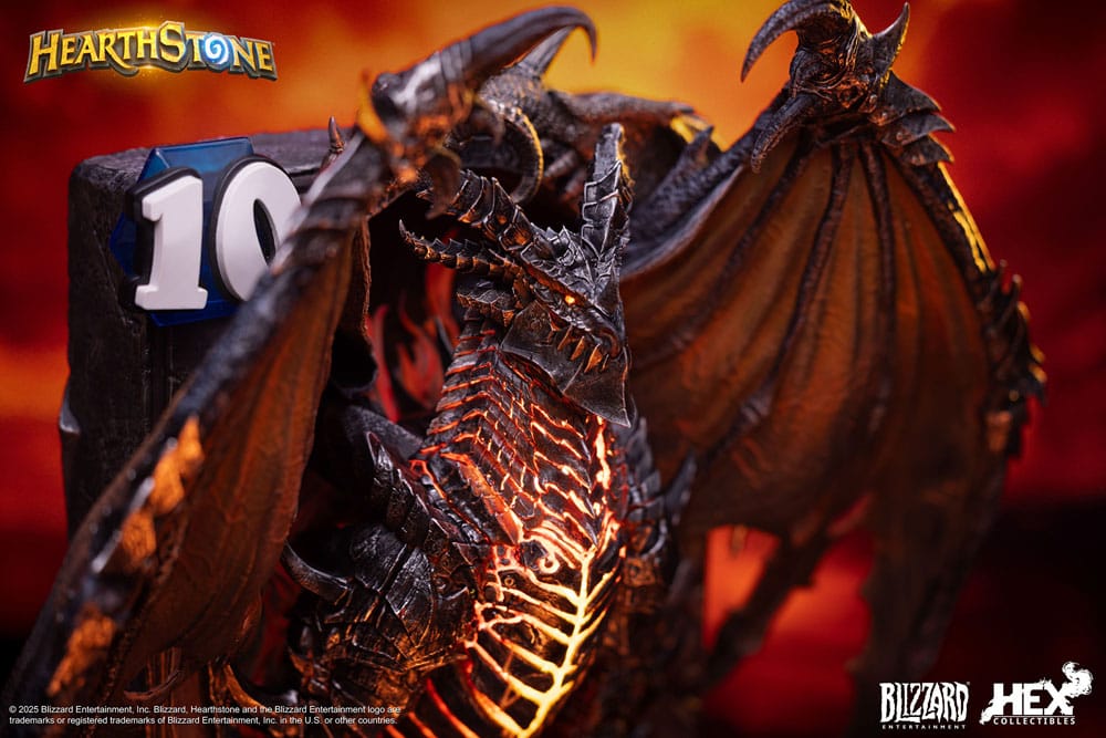 Hearthstone 3D Art Frame Statue Deathwing 34 cm