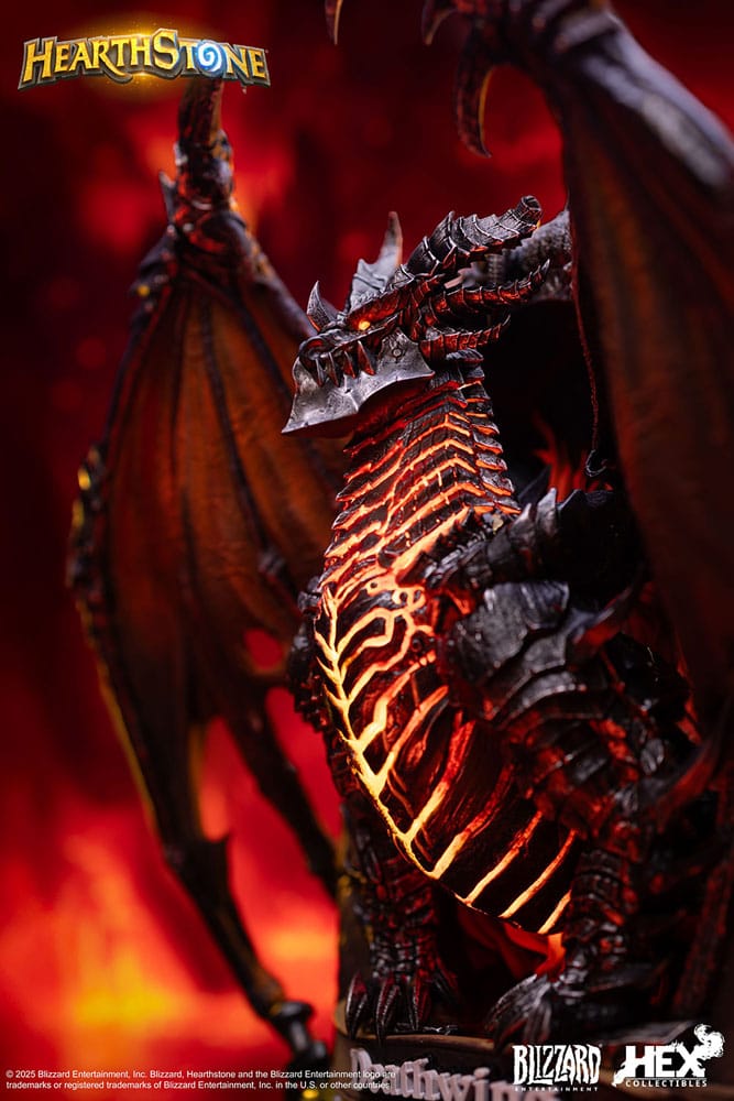 Hearthstone 3D Art Frame Statue Deathwing 34 cm