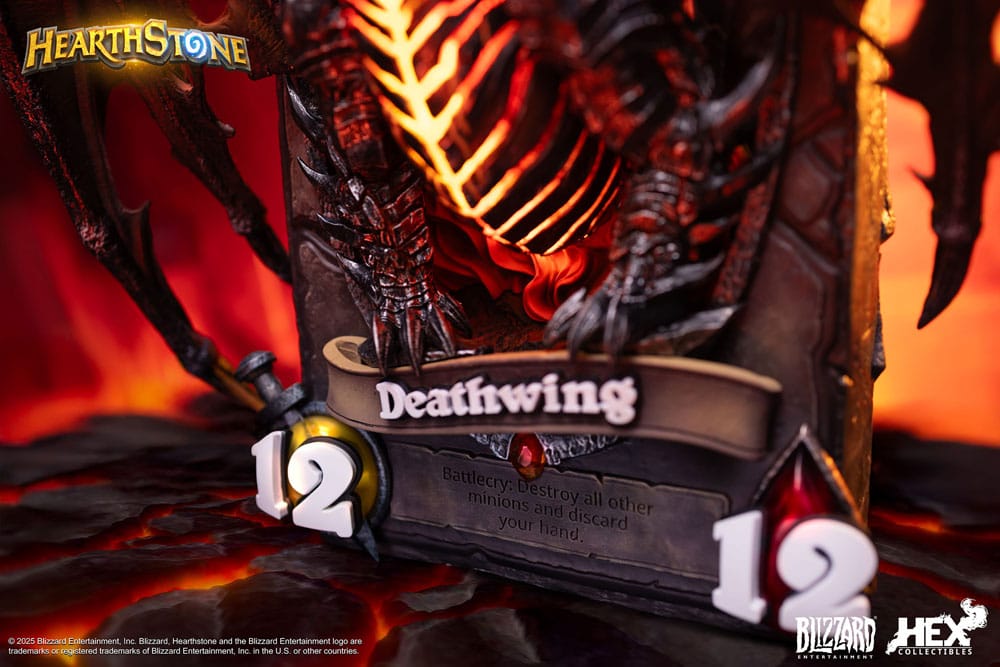 Hearthstone 3D Art Frame Statue Deathwing 34 cm