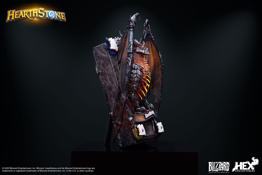 Hearthstone 3D Art Frame Statue Deathwing 34 cm