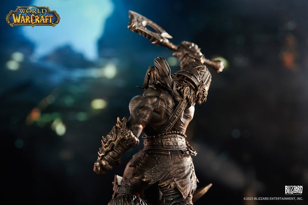 World of Warcraft Statue 1/10 Bronze Coloured Edition Grommash Hellscream 31 cm