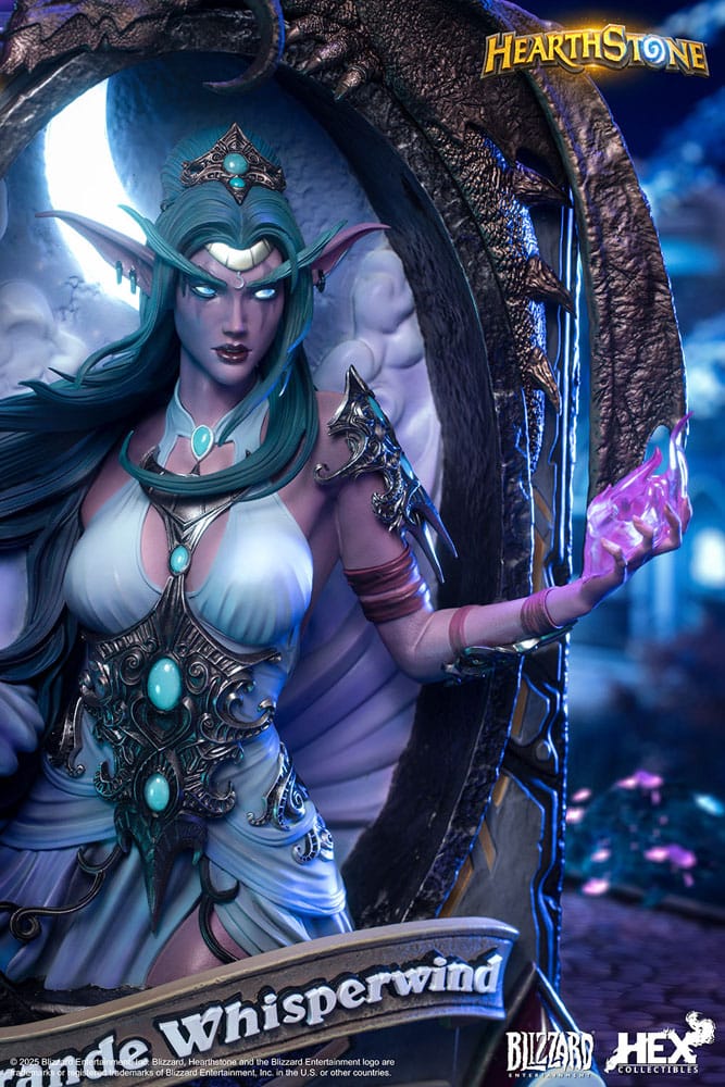 Hearthstone 3D Art Frame Statue Tyrande Whisperwind 31 cm